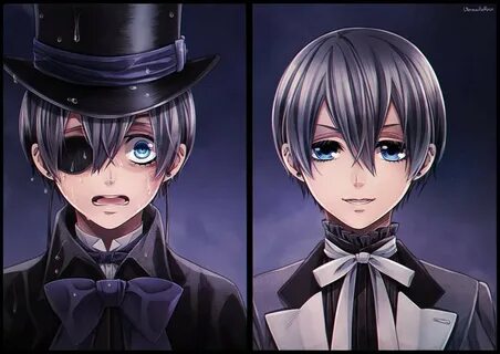 Сиель и его брат близнец Темный Дворецкий/Black Butler Amino