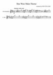 Star Wars (Alto Sax) Saxophone sheet music, Saxophone music,