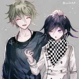 Rantaro Amami Kokichi Ouma by @Lelie0v0 Danganronpa, Danganr