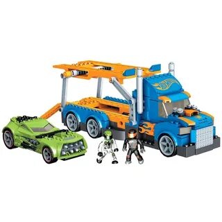 Mega Bloks Hot Wheels Blok Taşıyıcı Tır Ve Araç Oyun Seti - 