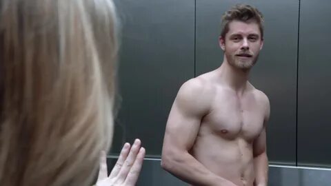 ausCAPS: Luke Mitchell shirtless in Blindspot 3-14 "Everlast