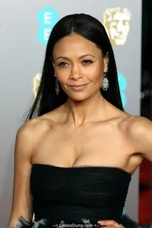 Thandie Newton at BAFTA Awards at The Royal Albert Hall in L