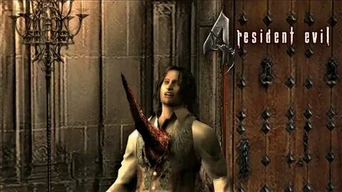 Resident Evil 4 - Озмунд Саддлер убивает Луиса - YouTube