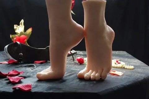 New Sexy Female Real Silicone Legs Sex Torsos Dolls Foot Fet