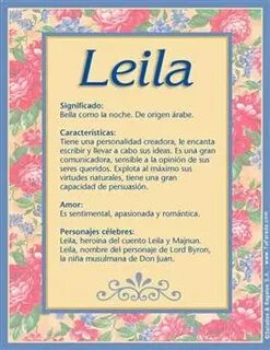 Leila (Nombre) - Significado de Leila