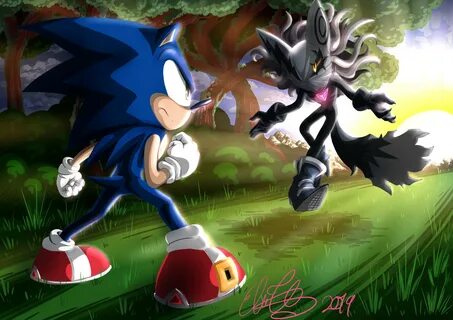 ArtStation - Fan art: Sonic vs. Infinite