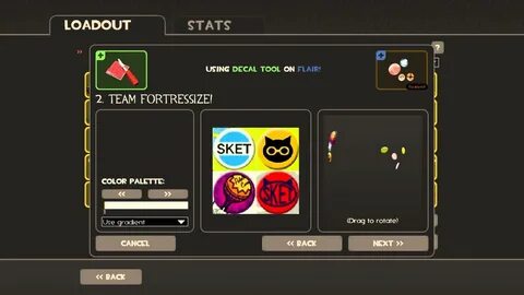 Team Fortress 2 - Sket Dance Flair Decal - YouTube