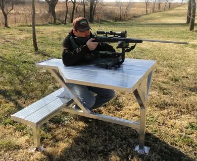 Range & Shooting Accessories Folding Shooting Bench Seat wit