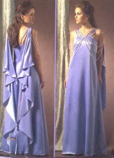 Star Wars Queen Padme Amidala Night Gown Costume Pattern Siz