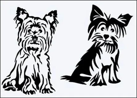 Yorkie & Westie Terrier Dogs. Thicker, Stronger 250m MYLAR S