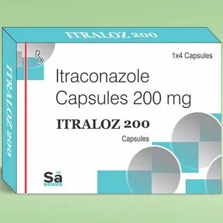 Itraconazole Capsules 200 mg, Itraloz 200 capsules - Saivaca