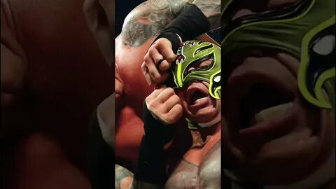 Randy Orton rips off Rey Mysterio’s mask #Short - YouTube