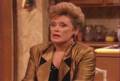 Blanche side eye - GIF on Imgur