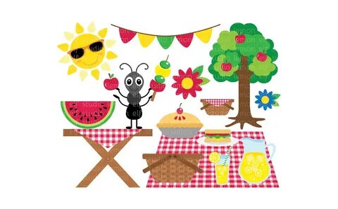 clip art summer picnic - Clip Art Library