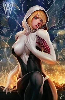 Spider Gwen by wizyakuza on DeviantArt Κόμιξ, Τέχνη