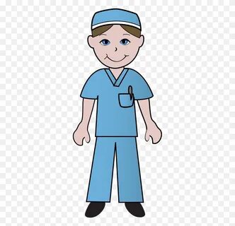 Nurse In Scrubs Cartoon - Фото база