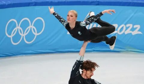 OLIMPIADA-2022. In Beijing figure skating competitions begi 