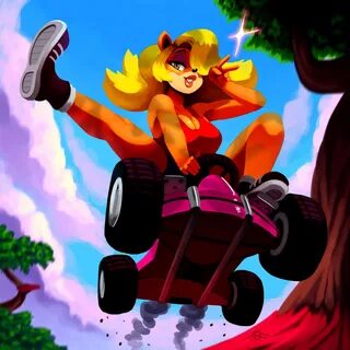 Racing Tawna Crash Bandicoot Know Your Meme