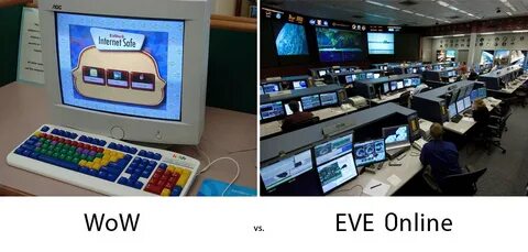 WoW vs EVE Online :: EVE Юмор :: Hussars-online :: Галерея