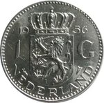 Netherlands Coins Dutch Guilders by Year 1950-1979 Guilder G