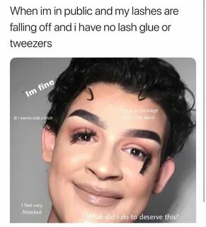 When false lashes turn on you! 🤣 🤣 Tag a friend! #solotica #