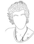Harry Styles Drawing Outline Easy Tumblr Coloring Pages Zayn