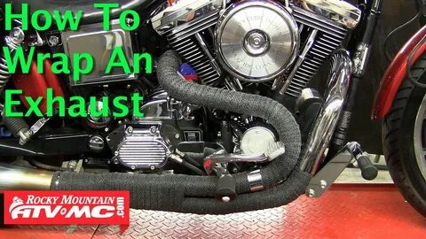 exhaust pipe wrap motorcycle for Sale OFF-51