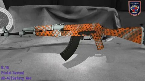 AK-47 Защитная сетка Износ Скина #CSGO - YouTube