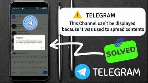 Telegram this Channel can not be displayed - How to Fix tele