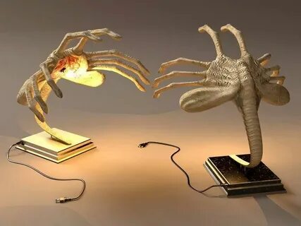 JIMSMASH ! ! !: FACEHUGGER LAMP