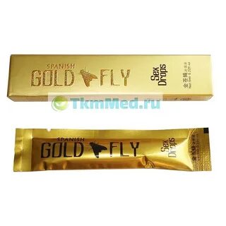 ★ Купить Шпанская мушка Gold Spanish Fly Возбуждающие капли 