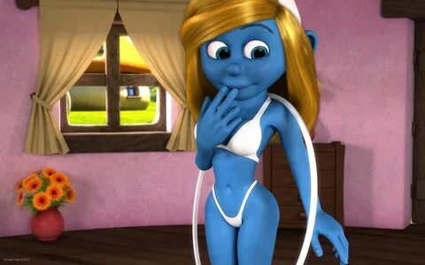 Smurfette in sexy cloth by kondaspeter1 on DeviantArt