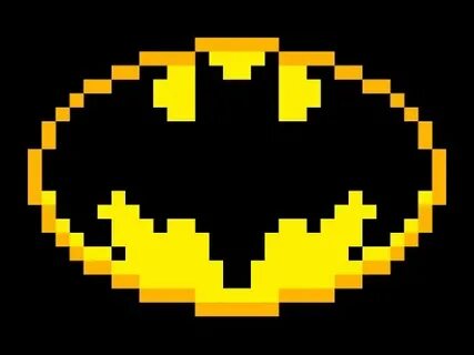 Pixel Batman Symbol - YouTube