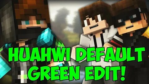 Minecraft PvP Texture Pack - Huahwi Default Green Edit 1.8 &