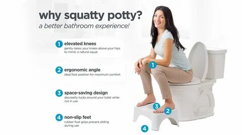 Official Site Of The Original Squatty Potty ® Toilet Stool S