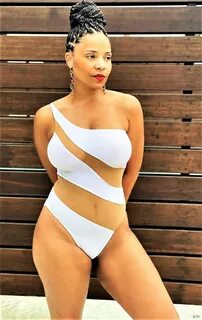 Sanaa Lathan Bathing suits, White bathing suit, Bikinis