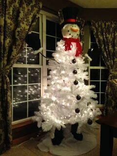 Snowman Tree Holiday christmas tree, Christmas tree themes, 