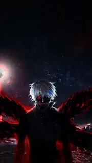 Обои Токио вурдалак, Кен kaneki, аниме, темнота, красный цве