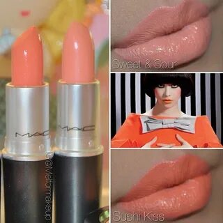 Sushi Kiss e Sweet Sour - MAC Mac makeup, Beauty lipstick, M