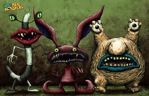 AAAHH!! Real Monsters by ulitomamon Real monsters, Ahh real 