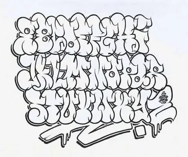 Graffitti alphabet Graffiti lettering, Graffiti lettering al