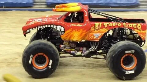 Monster Jam - El Toro Loco Freestyle - Amalie Arena - YouTub