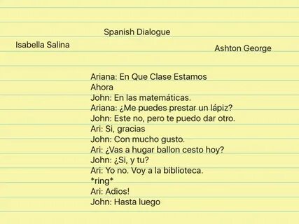 Spanish Dialogue Language, Spanish, Spanish Speaking ShowMe