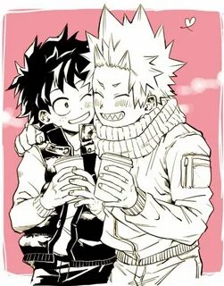 Kiri rubbed his cheek on izuku’s cheek and image by @gonsdad