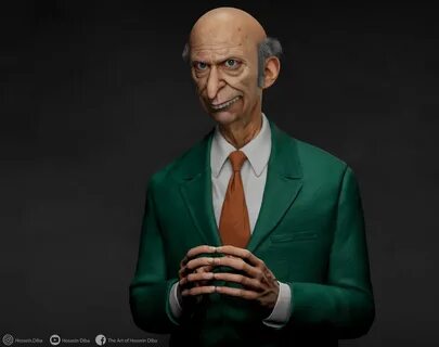 3D Model of Mr. Burns(Real time) by Hossein_Diba - 3dtotal -