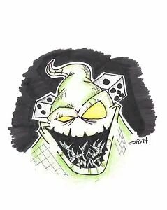 Images Of Oogie Boogie Drawing Step By Step