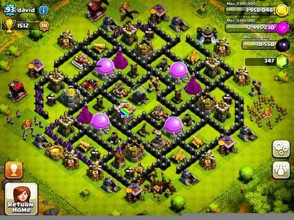 The BEST Defense Bases For Town Hall Level 6,7,8 and 9 - Cla