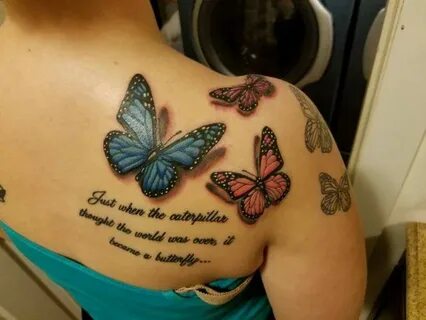 28 Beautiful Tattoos Inspired by Invisible Illness Butterfly