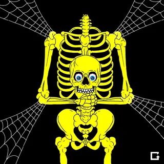 Spooky skeletons gif GIF - Find on GIFER