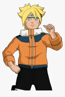 Jacket Clipart Orange Jacket - Naruto And Boruto Fusion, HD 